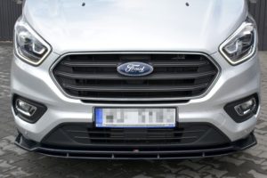 Ford Transit Custom 2018+ Maxton Design Front Splitter (2018+) 12 Maxton Design Ford Transit Custom Front Splitter - Matt