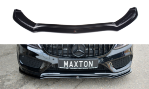 Maxton Design Mercedes C-Class W205 AMG-Line Front Lip v1 - GLOSS (2014-2018) 18 Maxton Design Mercedes C-Class W205 AMG-Line Front Lip v1 - GLOSS