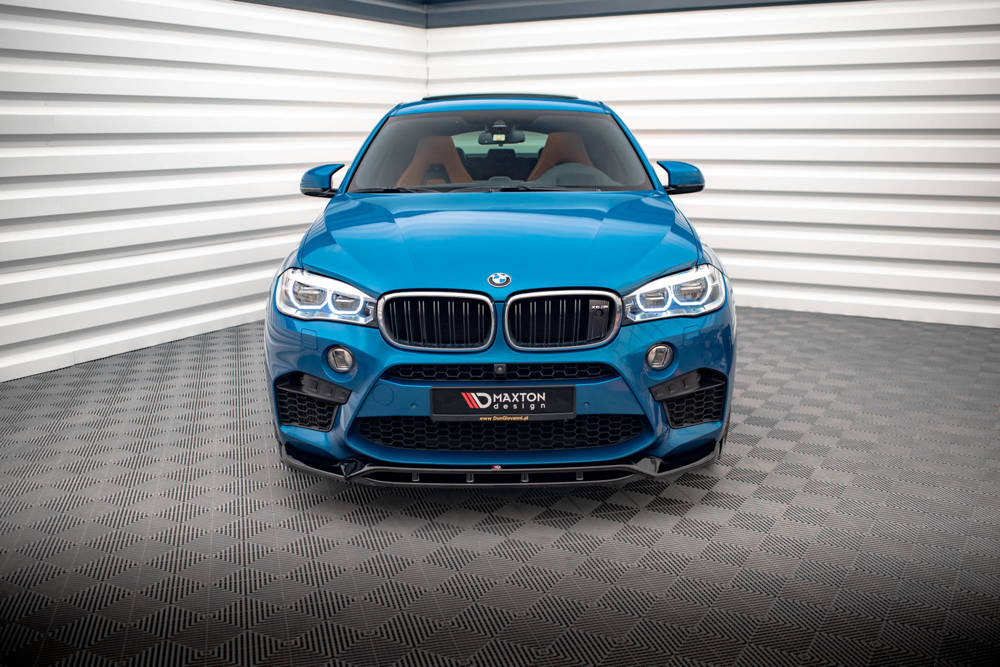 Maxton Design BMW X5 M F85M / X6 M F86 Front Lip V3 - Gloss (2014-2018) 2 eng pm front splitter v 3 bmw x5 m f85 x6 m f86 17748 3