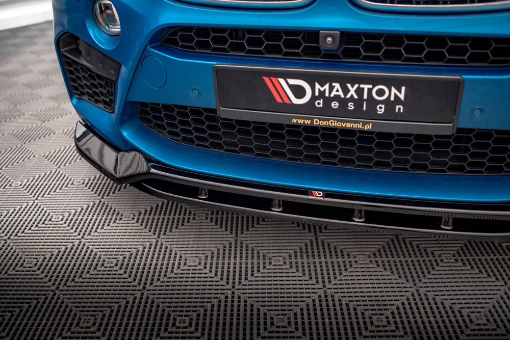 Maxton Design BMW X5 M F85M / X6 M F86 Front Lip V3 - Gloss (2014-2018) 3 eng pm front splitter v 3 bmw x5 m f85 x6 m f86 17748 4