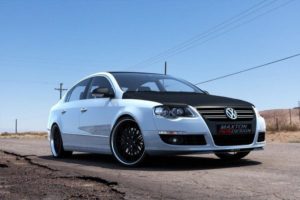 Maxton Design VW Passat B6 Front Lip - Gloss (Mk6 2005-2010) 65 eng pm front splitter vw passat b6 970 1