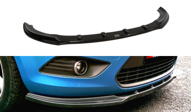 Maxton Design Ford Focus Mk2 Facelift Front Lip (2008-2011) 1 Maxton Design Ford Focus Mk2 Facelift Front Lip