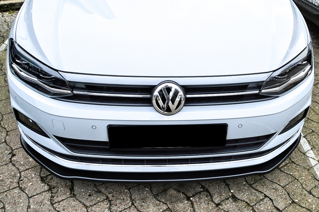 Auto-Styles VW Polo Front lip - Gloss Black (Mk6 2018+) 1 Auto-Styles VW Polo Front lip - Gloss Black (Mk6 2018+)