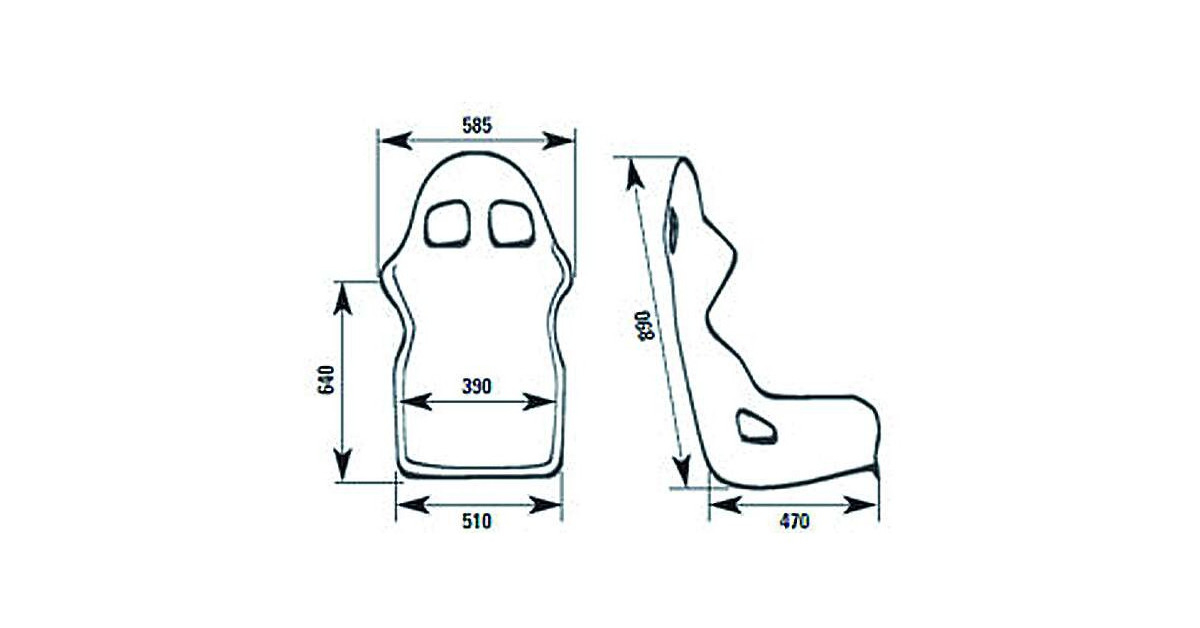 FIA OMP TRS E BUCKET SEAT 2 fia omp trs e bucket seat 1