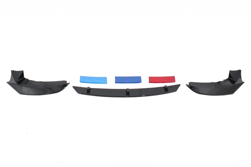 BMW 5 Series G30 Msport Front Lip - 3 Piece Msport Colors (2018-2022) 3 front bumper spoiler suitable for bmw 5 series 5997130 6047906 1