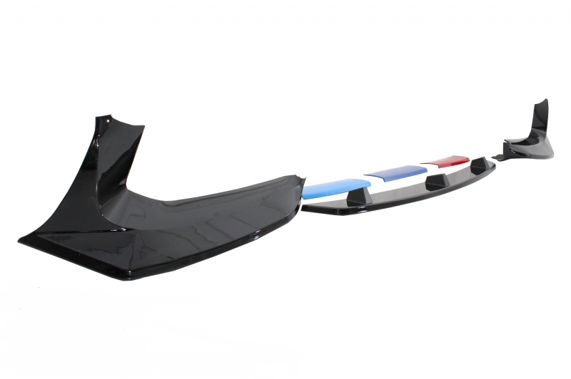 BMW 5 Series G30 Msport Front Lip - 3 Piece Msport Colors (2018-2022) 2 front bumper spoiler suitable for bmw 5 series 5997130 6047907 1