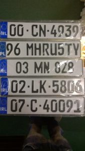 German Metal Pressed Plates