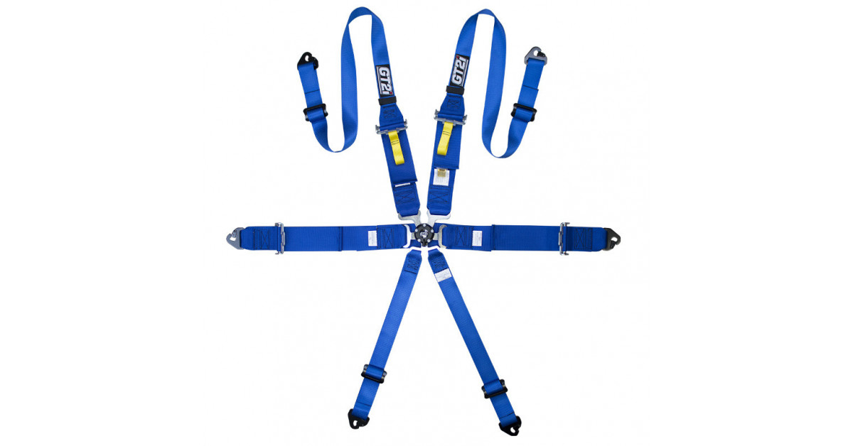 GT2i Race 6-Point Sedan Harness -FIA Approved 5 gt2i race 6pts sedan harness fia 8853 16f