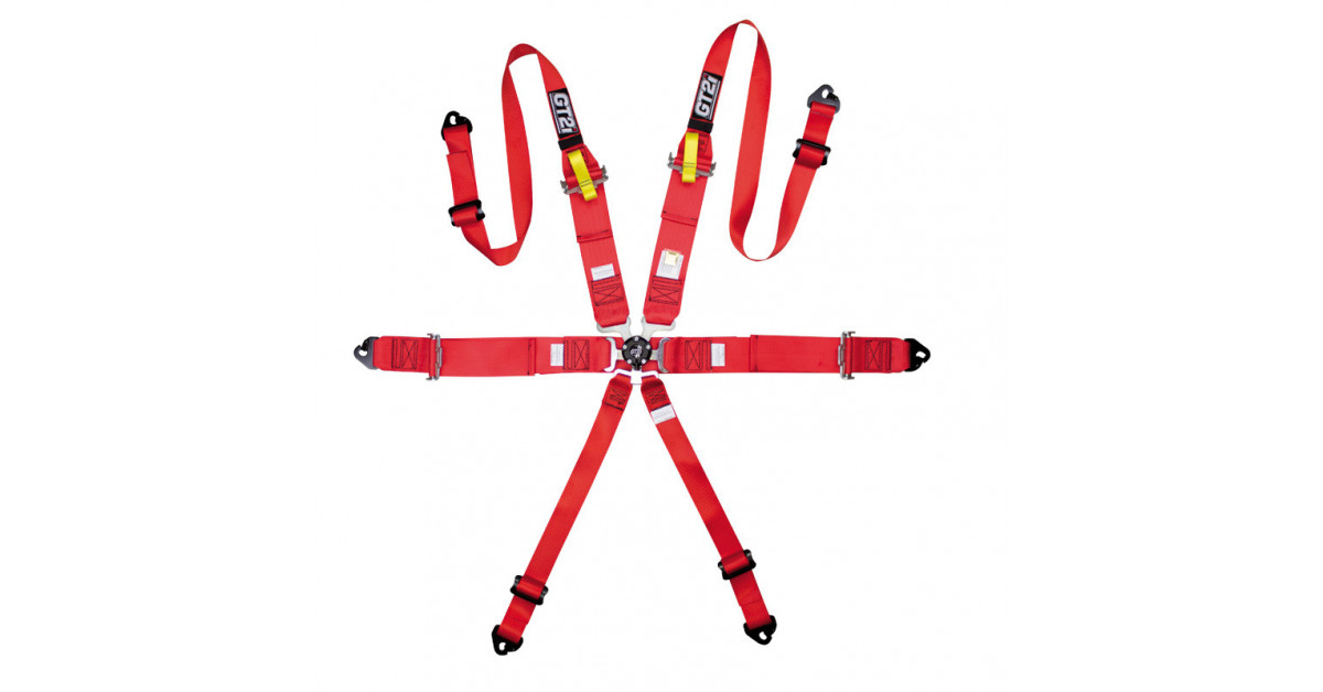 GT2i Race 6-Point Sedan Harness -FIA Approved 6 gt2i race 6pts sedan harness fia 8853 16g