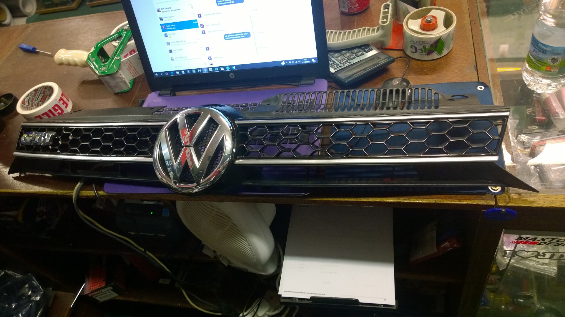 VW Golf 6 GTD Grille 2 gt grill 1