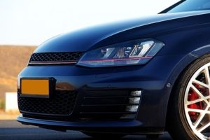 VW Golf 7 GTi Debadged Grill