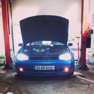 VW Golf 4 Debadged Grill