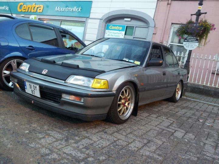 Jap Metal Pressed Plates 3 honda civic ef podge campbell