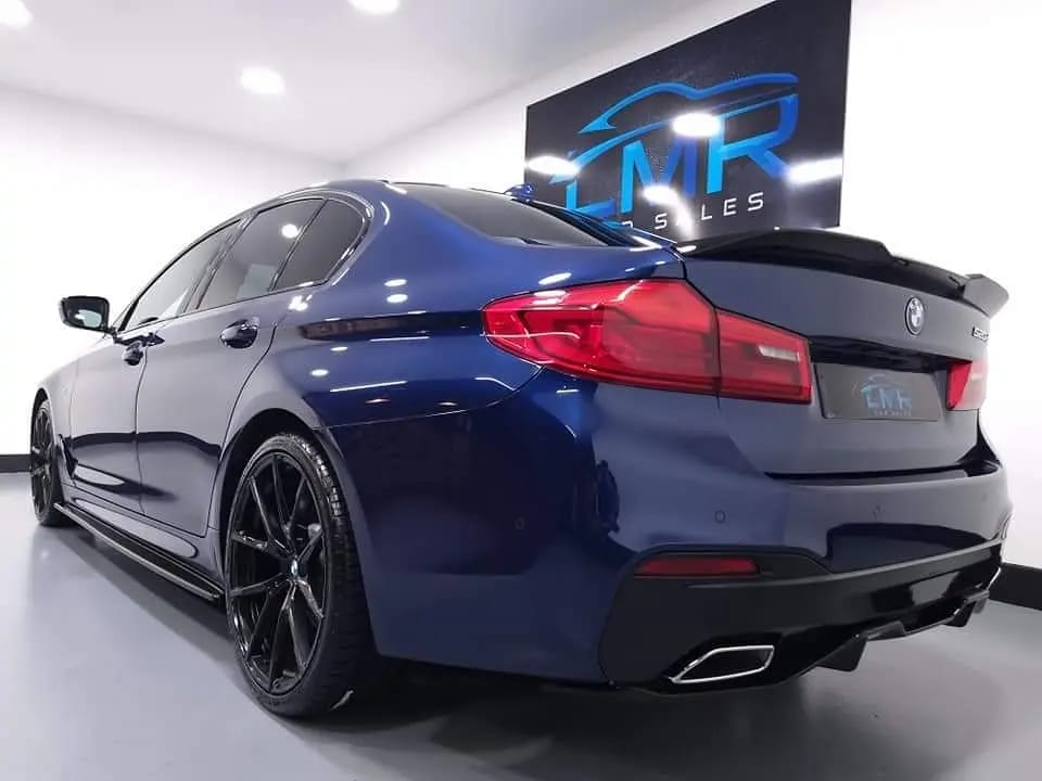 BMW 5 Series G30 Msport Diffuser - Msport Style Gloss Black (2018-2024) 4 img 20210920 wa0043