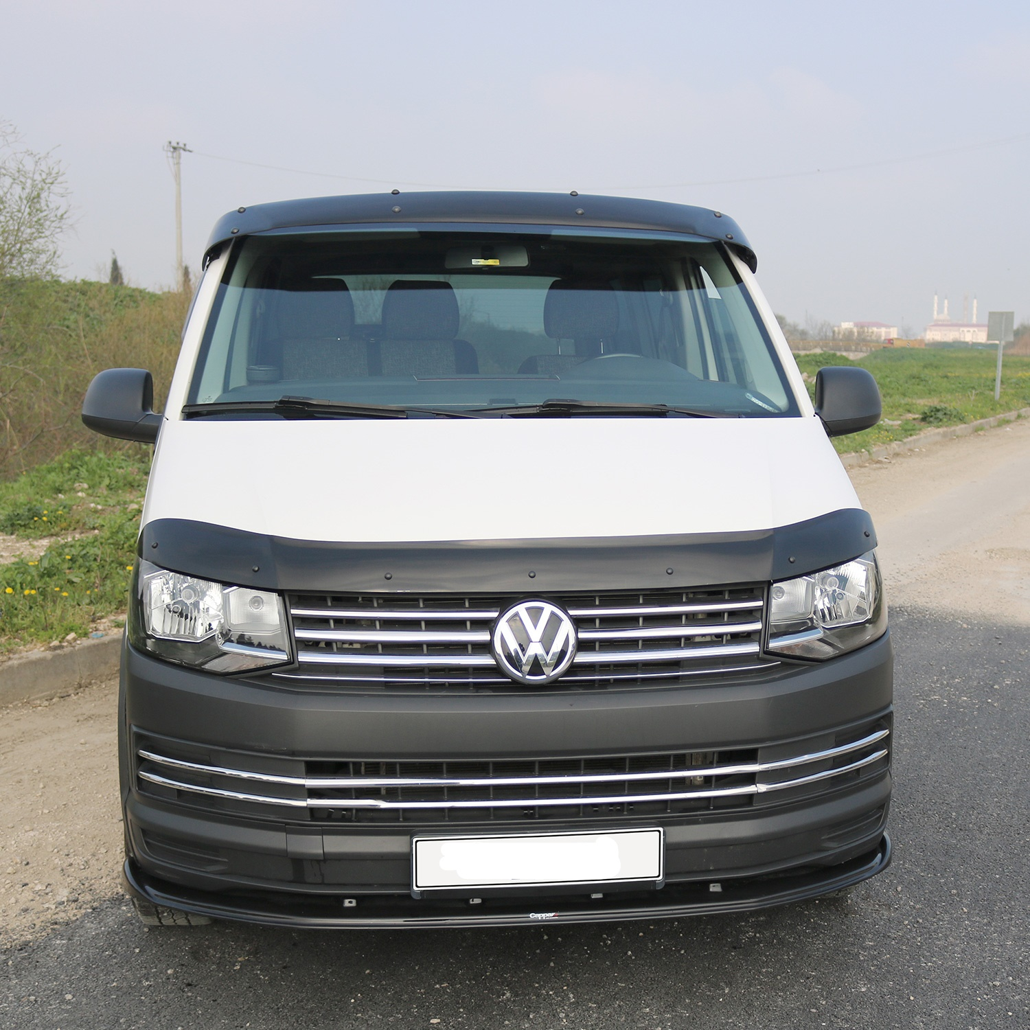 VW Transporter Front Sun Visor - T5 / T6 14 inked8081g123 6w li