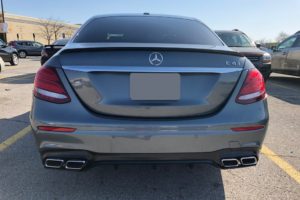 Mercedes E-Class W213 Boot Spoiler - AMG Style (2016-2023)