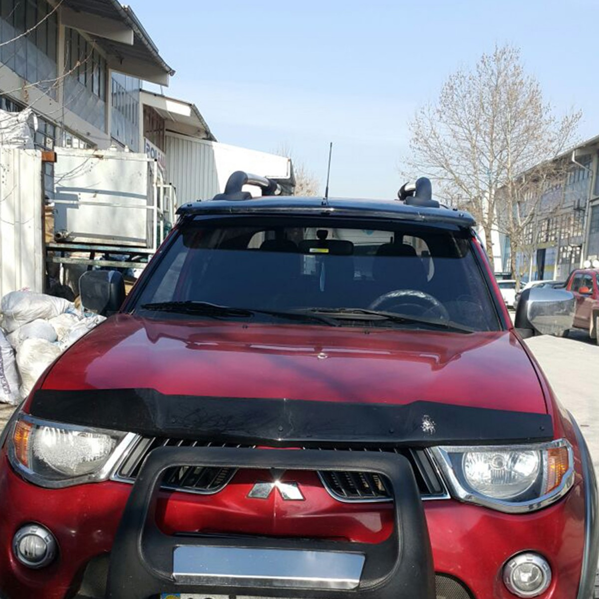 Mitsubishi L200 Front Sun Visor 3 l200 07 15