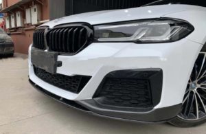 BMW 5 Series G30 LCI Msport Front Lip - Narrow Style (2020-2024) Gloss Black 11 BMW 5 Series G30 LCI Msport Front Lip - Narrow Style (2020-2024) Gloss Black