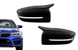 BMW 5 Series G30 Mirror Covers - M5 Style Gloss Black (2017-2020) 17 BMW 5 Series G30 Mirror Covers - M5 Style Gloss Black (2017-2020)