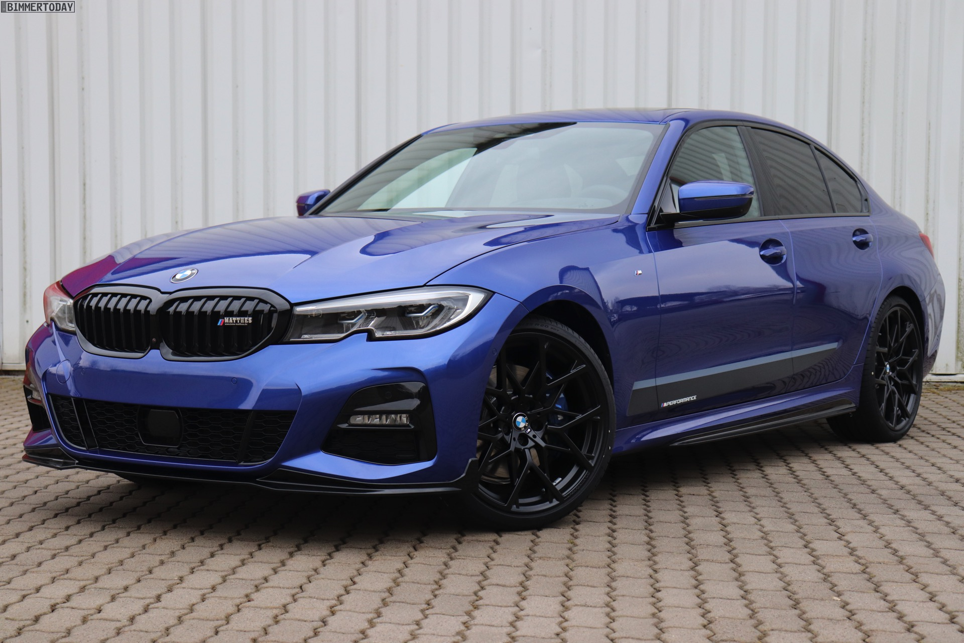 BMW 3-Series G20 Msport Lip Kit - Gloss (2019-2023) 2 msport gloss lip 199 1