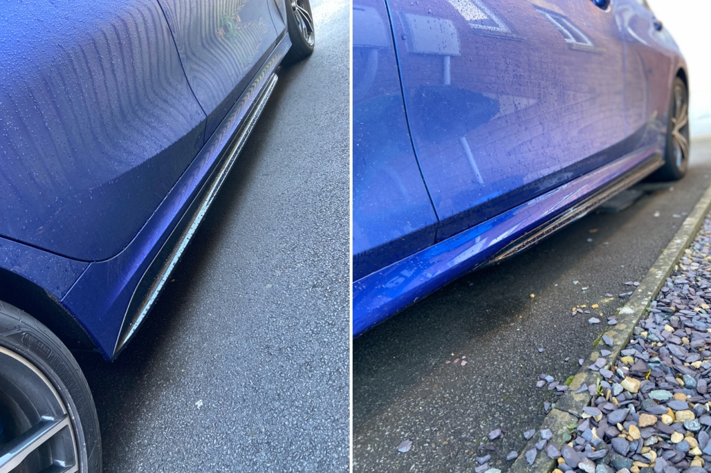 BMW 3-Series G20 Msport Side Skirt Extensions - Gloss (2018-2025) 4 msport gloss sides 139c