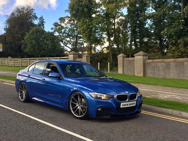 BMW 3 Series F30 Msport Front Bumper (2011-2018) 6 mtec front lip
