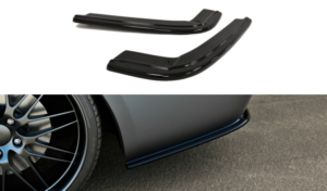Maxton Design BMW E92 05-08 Msport Rear Bumper Spats - Gloss