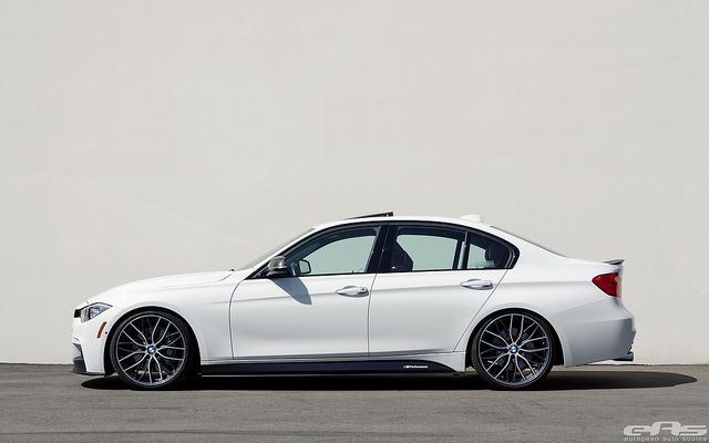 BMW F30 MSport Side Skirt Sticker Set 2 mtec side skirts 170 3