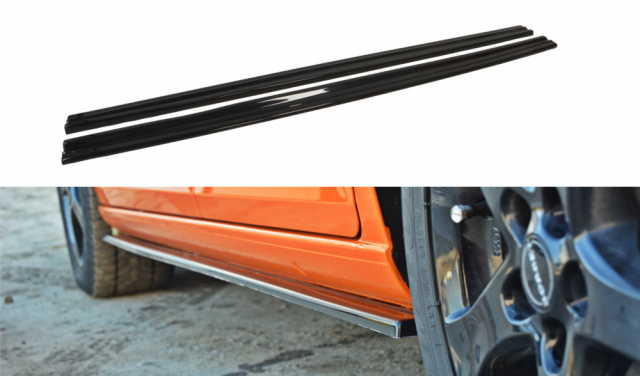 Maxton Design Seat Leon Side Skirt Extensions - MK2 FR / Cupra (2005-2012) 2 mx skirt extensions 140