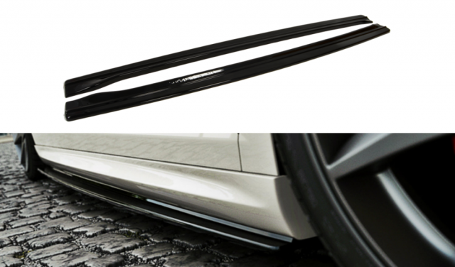 Maxton Design VW Passat CC R-Line Side Skirt Extensions 2 mx skirt extensions 140b