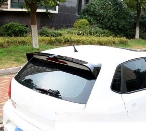 VW Polo Roof Spoiler - Mk5 OTT Style Gloss Black Roof Spoiler