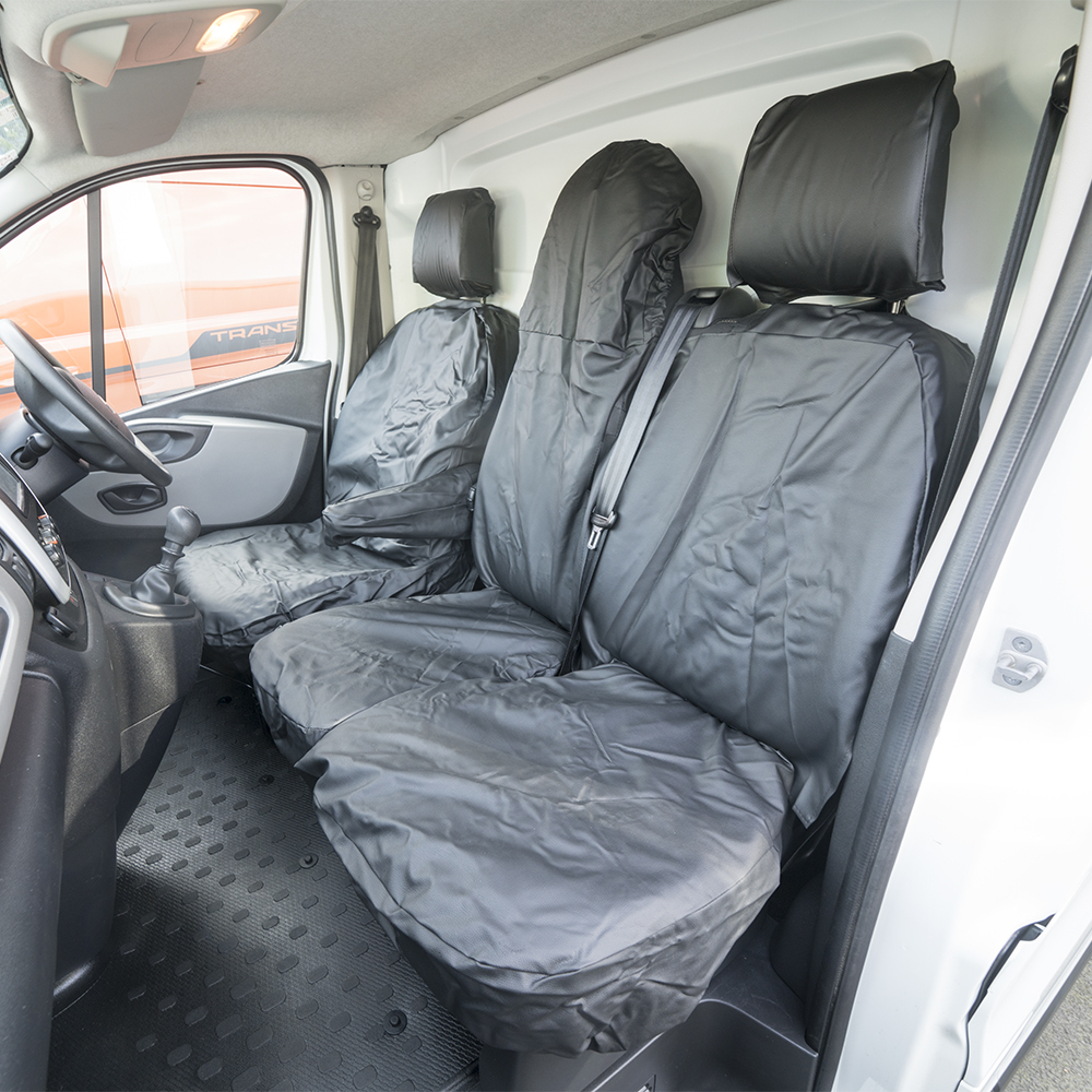 Fitted Leatherette PVC Van Seat Covers 8 pmsc110 1 web