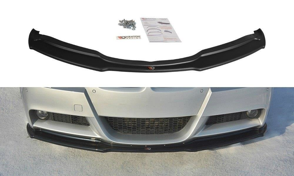 Maxton Design BMW E90 05-08 Msport Front Lip - Gloss (2005-2008) 2 pol pm splitter przedni v 1 bmw 3 e90 mpack 6056 1