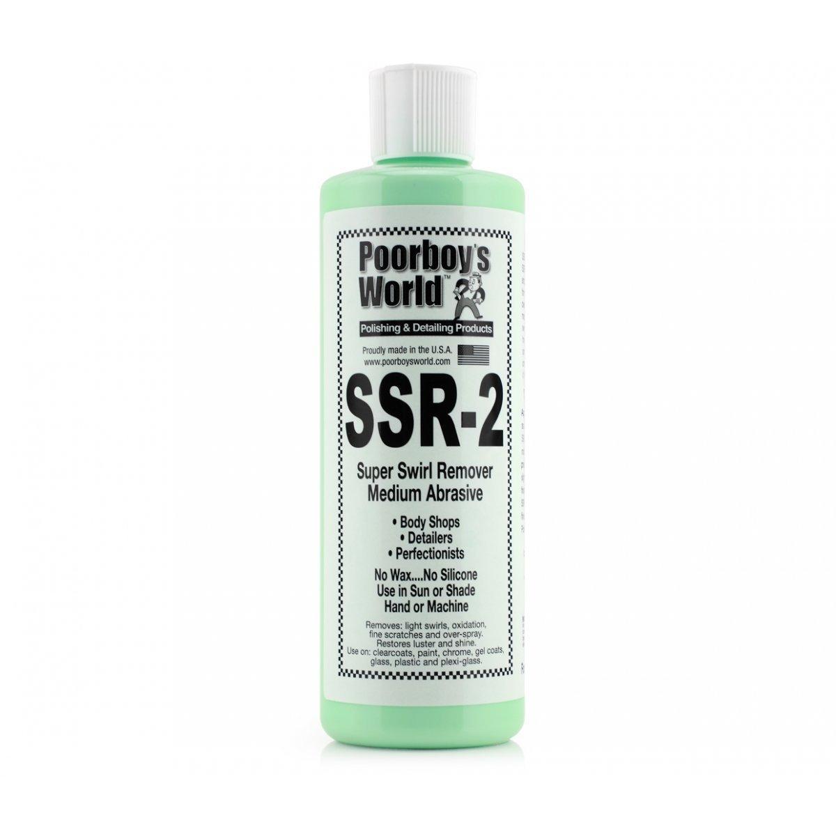 Poorboy's - Super Swirl Removers ( Choice of 4 Grades) 3 poorboys ssr2 16oz 1200x1200w