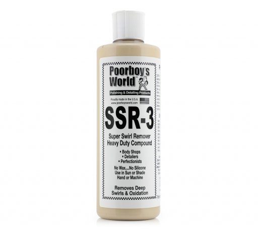 Poorboy's - Super Swirl Removers ( Choice of 4 Grades) 1 poorboys ssr3 16oz 512x473w