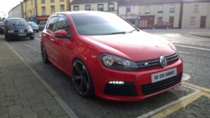 VW MK6 R20 Bumper Replacement DRL Lights 6 VW MK6 R20 Bumper Replacement DRL Lights