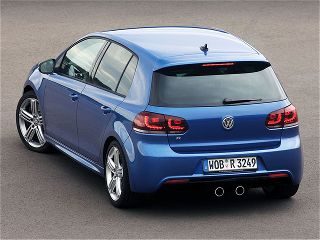 VW Golf 6 R20 Rear Bumper 4 r20 rear2