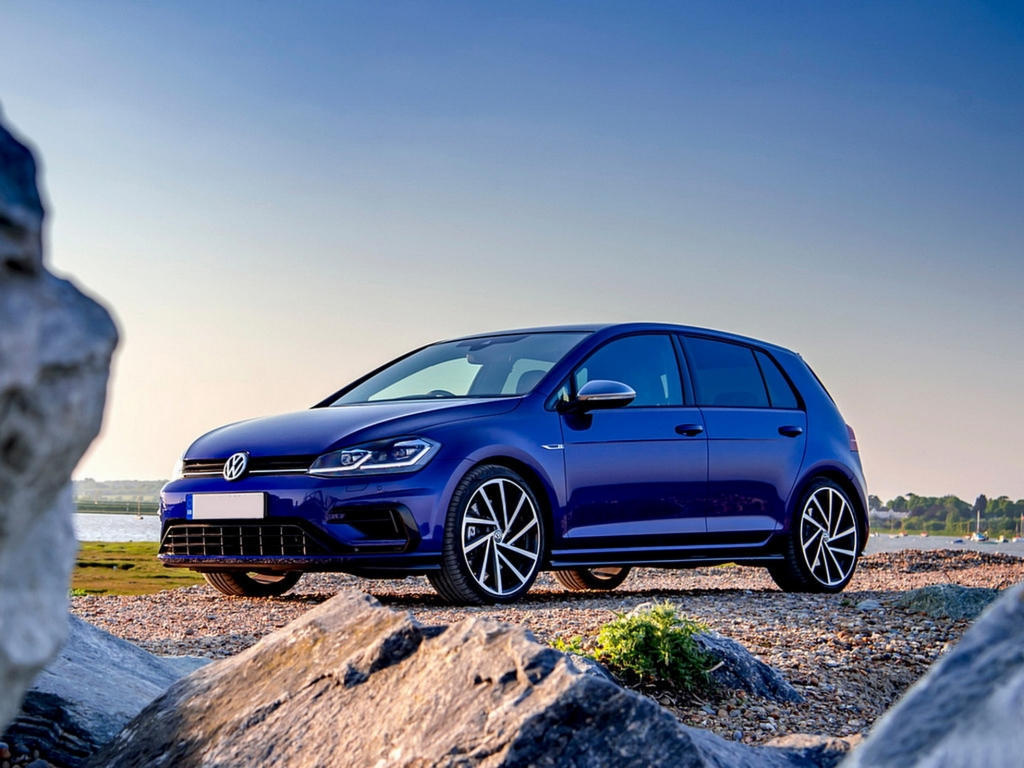 VW Golf 7.5 Front Bumper - R Style (2017-2020) 3 r front bumper2