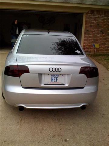 Audi A4 B7 Diffuser - S-Line V6 Style (2004-2007) 3 rear lip e220
