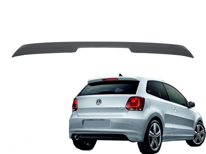 VW Polo 09- R-Line Style Roof Spoiler 1 rline style roof spoiler 99