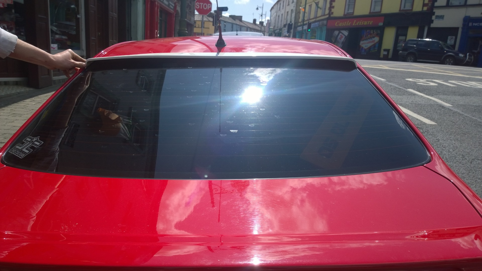 Toyota Altezza/IS200 Roof Spoiler 2 roof spoiler 2