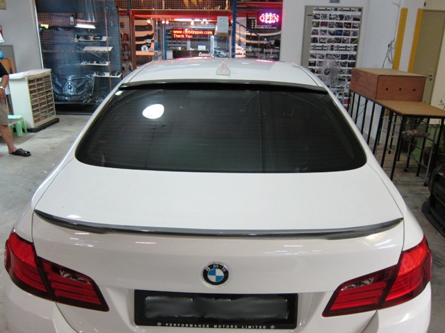 BMW 5 Series F10 Roof Spoiler - AC Style (2012-2018) 2 roof spoiler 4