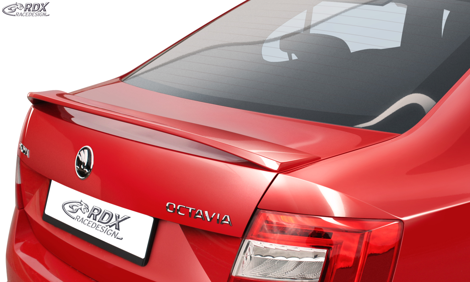 RDX Skoda Octavia Mk3 Boot Spoiler -RS Style (2013-2020) 1 RDX Skoda Octavia Mk3 Boot Spoiler -RS Style