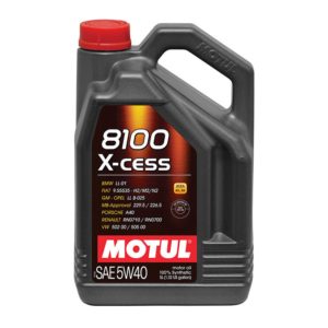 MOTUL - 8100 X-CESS 5W40 Synthetic Engine Oil (5 Litre) 8 MOTUL - 8100 X-CESS 5W40 Synthetic Engine Oil (5 Litre)