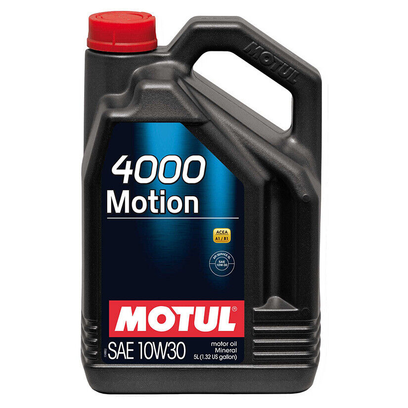 MOTUL - 4000 Motion 10W30 Engine Oil (5L) 1 MOTUL - 4000 Motion 10W30 Engine Oil (5L)