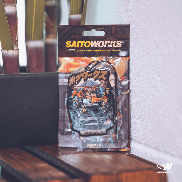 POKEWORKS ‘Streets of Kyoto’ Saitoworks Air Freshener – Kyoto Apple 1 POKEWORKS ‘Streets of Kyoto’ Saitoworks Air Freshener – Kyoto Apple