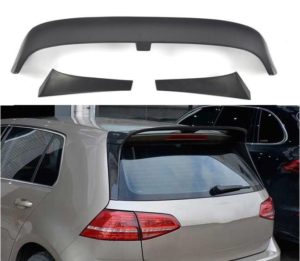 VW Golf 7 Roof Spoiler - Gloss 3 Piece Clubsport Style (2012-2019)