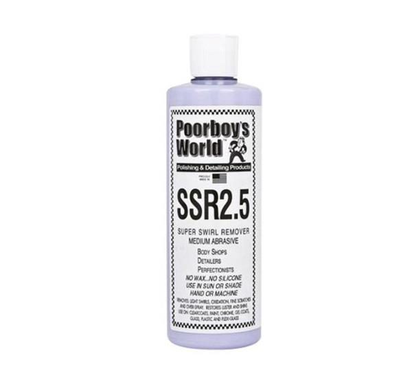 Poorboy's - Super Swirl Removers ( Choice of 4 Grades) 2 ssr 2.5
