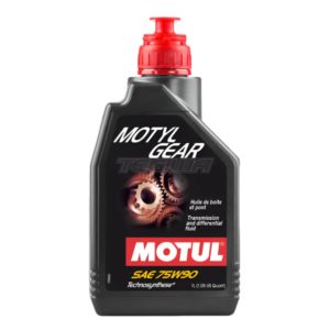 MOTUL - 75W90 Gear Oil Motylgear Technosynthese (1 Litre) 9 Motul Motylgear 75W90, Motul Motylgear 75W-90 gear oil bottle