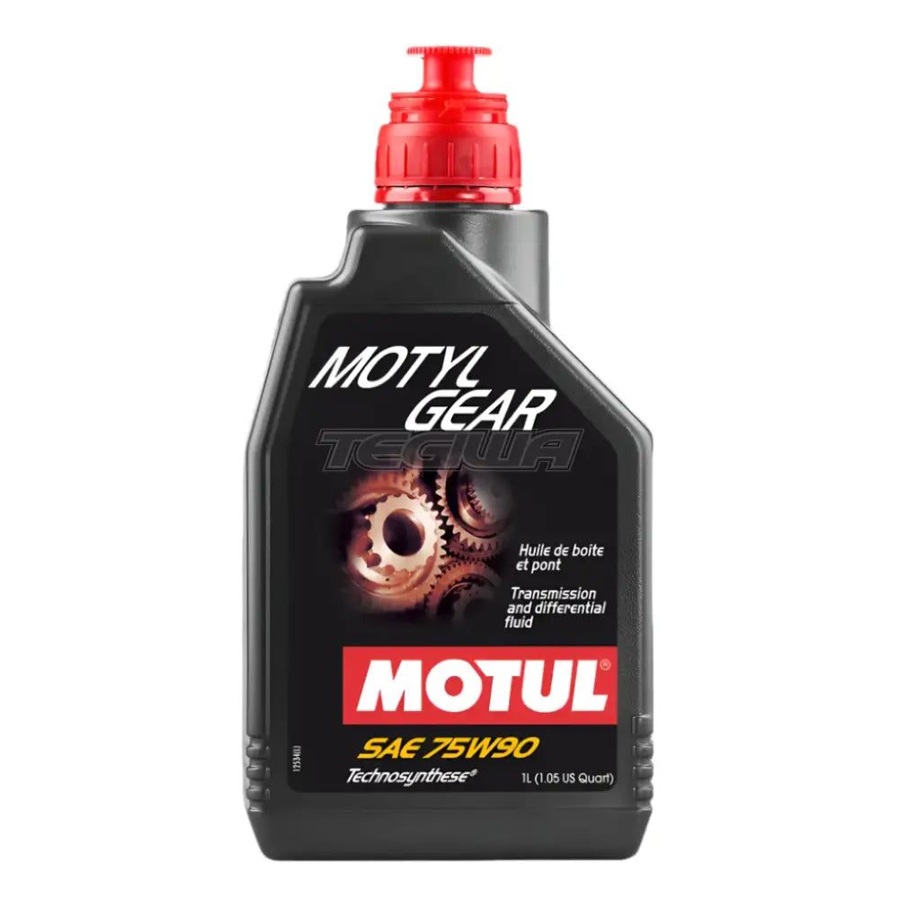 MOTUL - 75W90 Gear Oil Motylgear Technosynthese (1 Litre) 1 Motul Motylgear 75W90, Motul Motylgear 75W-90 gear oil bottle